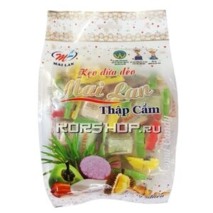 Kẹo dừa dẻo thập cẩm 200gr