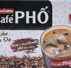 Cà phê phố đen đá