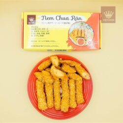 Nem chua rán fried fermented pork rolls