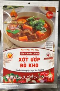 Xốt ướp bò kho kome