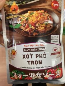 Xốt phở trộn