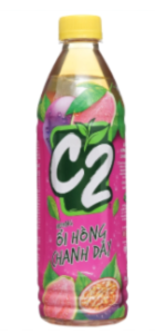 Trà C2 ổi hồng chanh dây 455ml