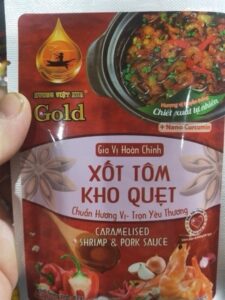 Xốt tôm kho quẹt 82g