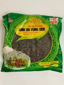 Bánh đa vừng 黒ごまクラッカー