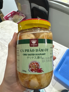 Cà pháo dầm ớt vietcook