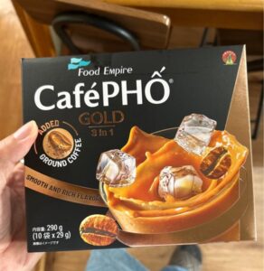 Cà phê phố Gold sữa đá hộp 290g