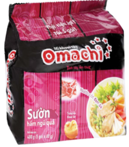 Mì omachi sườn hầm ngũ quả (bịch 5 gói)