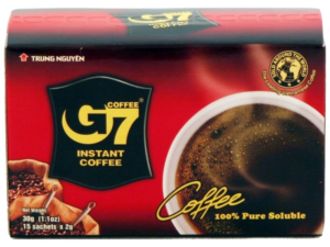 Cà phê G7 đen 15g インスタントコーヒー ブラック