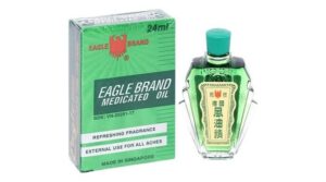Eagle Brand dầu Gió xanh con ó Singapore 24ml medicated oil