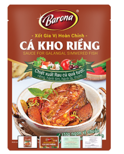 Xốt cá kho riềng