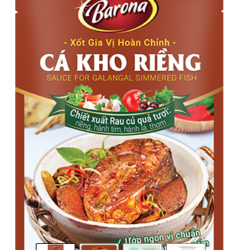 Xốt cá kho riềng