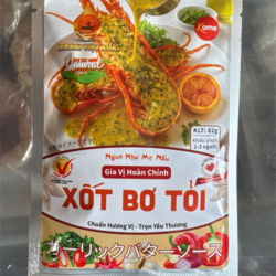 Xốt bơ tỏi 82G6 hộp x 12 gói