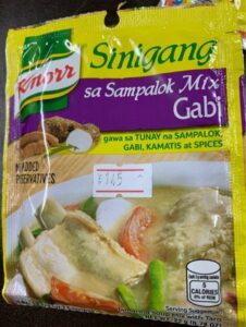 Knorr sinigang / SA sampalok Mix Gabi 22g