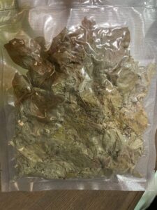 Lá giang phơi khô (túi)