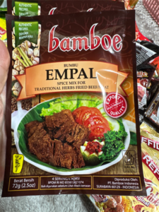 bamboe bumbu empal