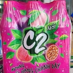 TRà xanh C2 Hương ổi hồng Chanh Dây 455ml nguyen thùng