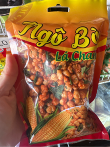 Bắp khô bò lá chanh