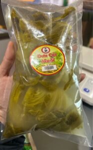 dưa cải muối