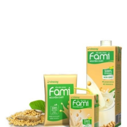 Sữa đậu nành Fami nguyên chất Vinasoy 200ml