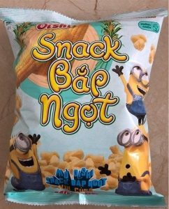 Snack Oishi bắp ngọt 40g