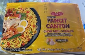 Lốc 6 gói mì xào pancit canton Hương vị truyền thống Lucky Me 60g