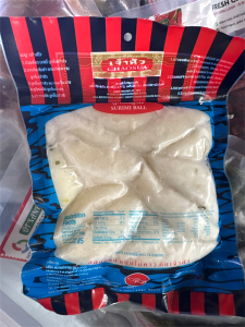 Chả cá lẫn rau Thái Lan ルークチン ラクビーフイシューボール