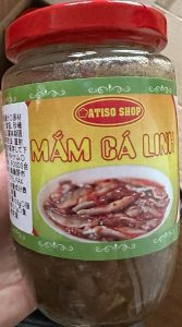 Mắm cá linh atiso