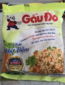 Cháo thịt bằm Gấu Đỏ 50g