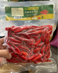 Ớt Chỉ Thiên Đông Lạnh 250g