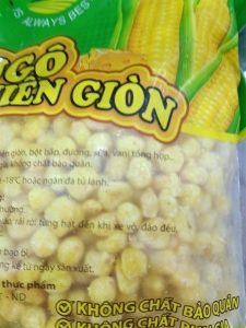 Ngô chiên giòn