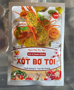 Xốt bơ tỏi 82G6 hộp x 12 gói