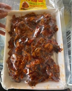 Mực rim Me 500g Sweet and sour with Tamarind