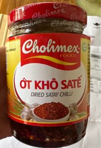 Ớt khô SA tế｜辛味調味料（サテー）