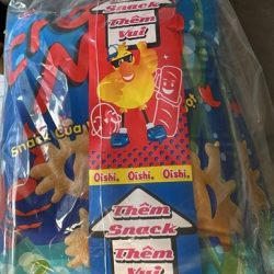 Bim bim Oishi snack cua chua ngọt 45GR カニ風味スナック 甘酸っぱい味