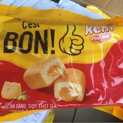 Bánh BON ăn sáng Orion kem phô mai 朝食ビスケット(チーズクリーム味)