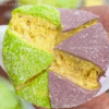 Bánh sầu riêng khoai môn Phú Sĩ ドリアン・タロイモケーキ