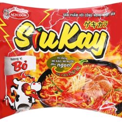 Mì bò Siukay (gói) 牛肉味ラーメン(1袋)