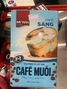 Cafe muối mr~win 200g 塩味コーヒー