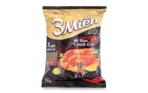 Mì 3 Miền chua cay đặc biệt 特製 酸っぱ辛いインスタント麺