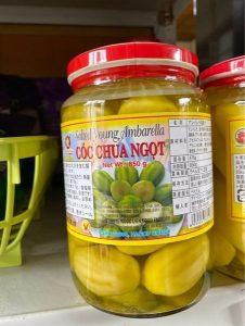 Cóc chua ngọt 甘酢ワンピー(アムラ)