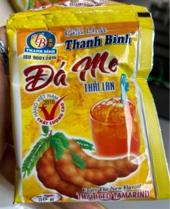 Đá me hạt mềm gói タマリンド(ソフト種入り)ジュース用