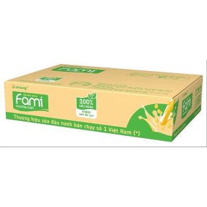 Thùng sữa đậu nành Fami nguyên chất 36 HỘPX200ML Fami 豆乳