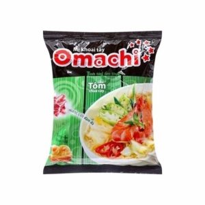 Mì khoai Tây Omachi tôm chua cay 5 sao 78g / Omachi インスタントラーメン(エビ風味)