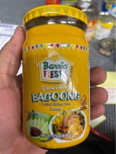 Barrio fiesta bagoong sweet 250g バゴオン スイート 250g