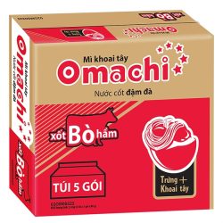 mì Omachi các vị nguyên thùng オマチ袋麺(各種・1ケース)