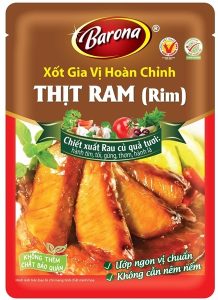 Xốt gia vị hoàn chỉnh Barona thịt ram 80g 豚肉煮込み用調味ソー