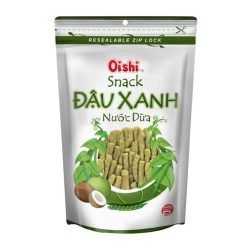Snack đậu xanh nước dừa Oishi 65g ココナッツ・緑豆風味ミックススナック
