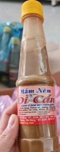 Mắm nêm dì cẩn chai nhỏ 250g 発酵魚ソース(小)