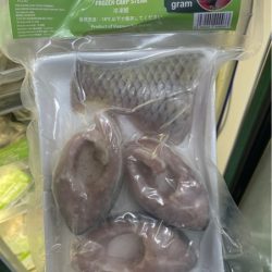 Cá chép cắt khúc 500gr コイ切り身