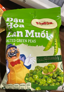 Đậu hoà lan muối Tân Tân 塩味グリーンピース